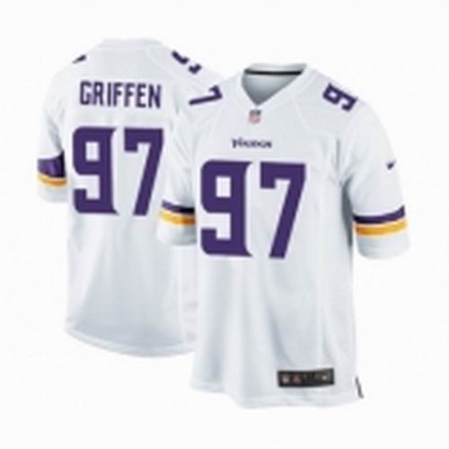 Youth Nike Minnesota Vikings #97 Everson Griffen Limited white Jersey