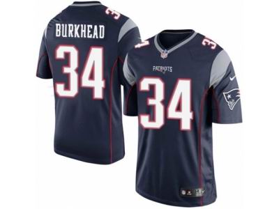 Youth Nike New England Patriots #34 Rex Burkhead Limited Navy Blue Jersey