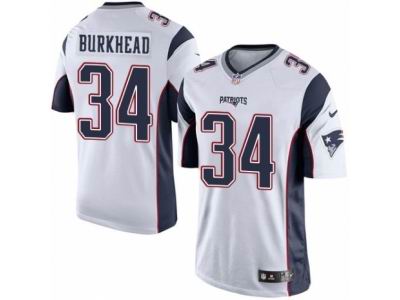Youth Nike New England Patriots #34 Rex Burkhead Limited White Jersey