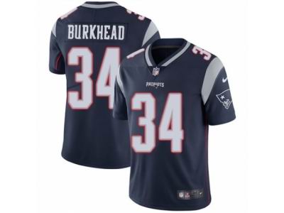 Youth Nike New England Patriots #34 Rex Burkhead Vapor Untouchable Limited Navy Blue Jersey
