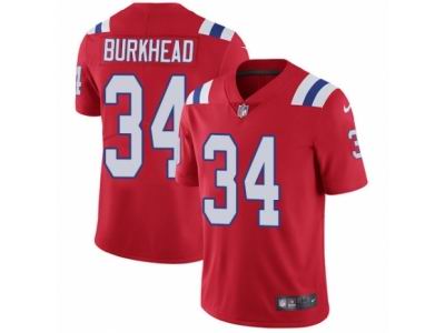Youth Nike New England Patriots #34 Rex Burkhead Vapor Untouchable Limited Red Jersey