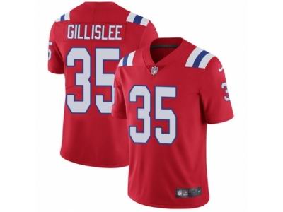 Youth Nike New England Patriots #35 Mike Gillislee Vapor Untouchable Limited Red Jersey