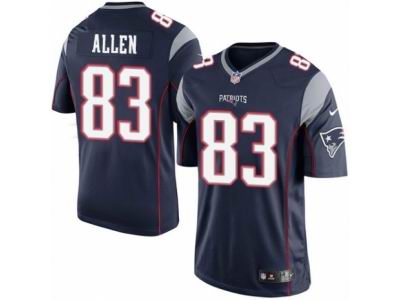Youth Nike New England Patriots #83 Dwayne Allen game Navy Blue Jersey