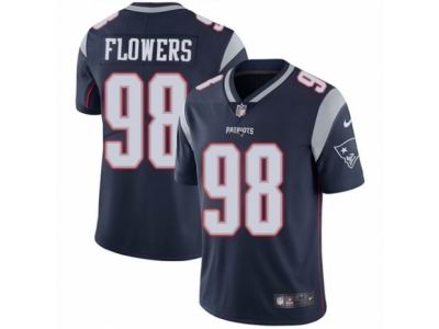 Youth Nike New England Patriots #98 Trey Flowers Vapor Untouchable Limited Navy Blue Jersey