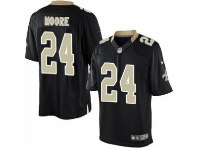 Youth Nike New Orleans Saints #24 Sterling Moore Limited Black Jersey