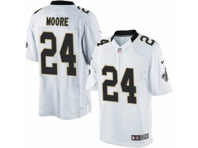 Youth Nike New Orleans Saints #24 Sterling Moore Limited White NFL Jersey