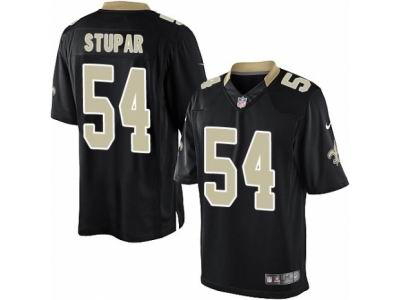 Youth Nike New Orleans Saints #54 Nate Stupar Limited Black Jersey