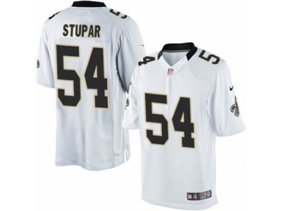 Youth Nike New Orleans Saints #54 Nate Stupar Limited White NFL Jersey