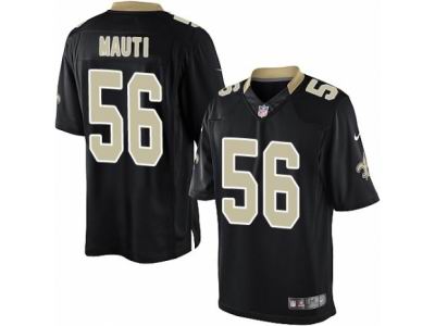Youth Nike New Orleans Saints #56 Michael Mauti Limited Black Jersey