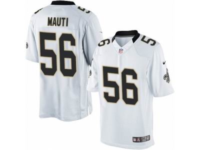 Youth Nike New Orleans Saints #56 Michael Mauti Limited White NFL Jersey