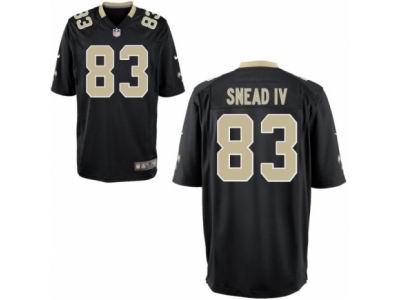 Youth Nike New Orleans Saints #83 Willie Snead IV Game Black Jersey
