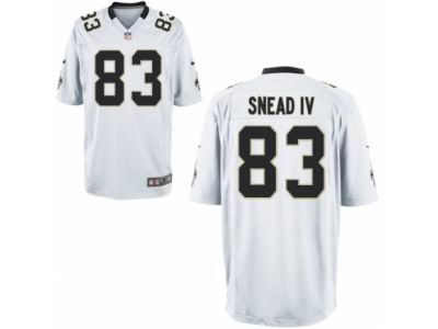 Youth Nike New Orleans Saints #83 Willie Snead IV Game White NFL Jersey