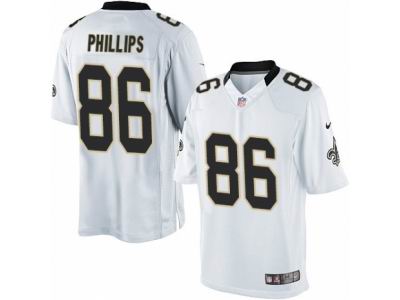 Youth Nike New Orleans Saints #86 John Phillips game White Jersey
