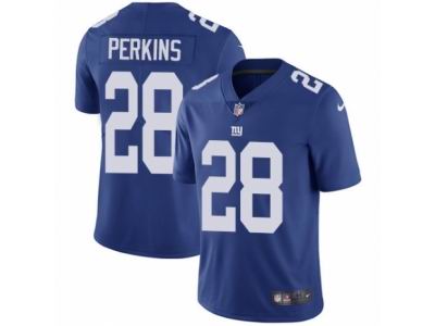 Youth Nike New York Giants #28 Paul Perkins Vapor Untouchable Limited Royal Blue Jersey
