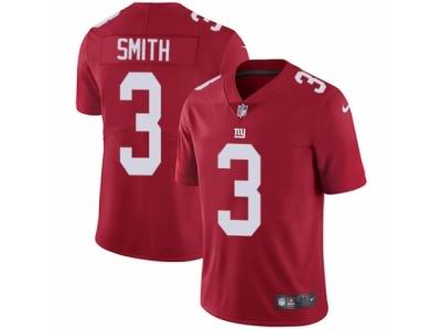 Youth Nike New York Giants #3 Geno Smith Vapor Untouchable Limited Red Jersey