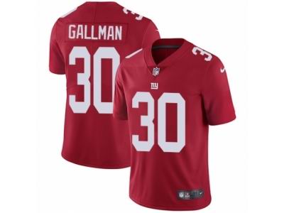 Youth Nike New York Giants #30 Wayne Gallman Vapor Untouchable Limited Red Jersey