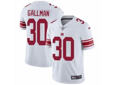Youth Nike New York Giants #30 Wayne Gallman Vapor Untouchable Limited White NFL Jersey