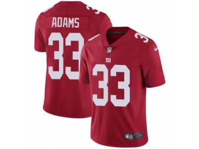 Youth Nike New York Giants #33 Andrew Adams Vapor Untouchable Limited Red Jersey