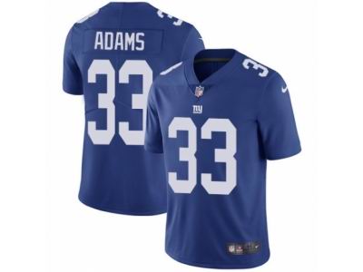 Youth Nike New York Giants #33 Andrew Adams Vapor Untouchable Limited Royal Blue Jersey