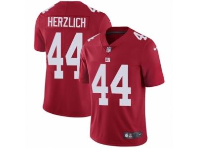Youth Nike New York Giants #44 Mark Herzlich Vapor Untouchable Limited Red Jersey
