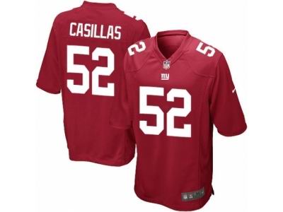 Youth Nike New York Giants #52 Jonathan Casillas Game Red Jersey
