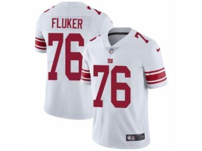 Youth Nike New York Giants #76 D.J. Fluker Vapor Untouchable Limited White NFL Jersey