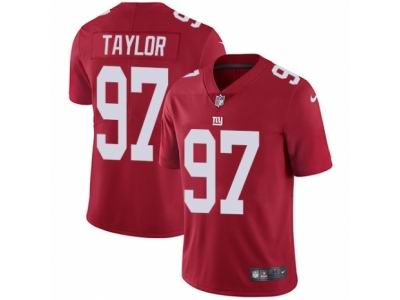 Youth Nike New York Giants #97 Devin Taylor Red Vapor Untouchable Limited Player NFL Jersey