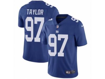 Youth Nike New York Giants #97 Devin Taylor Royal Blue Team Color Vapor Untouchable Limited Jersey