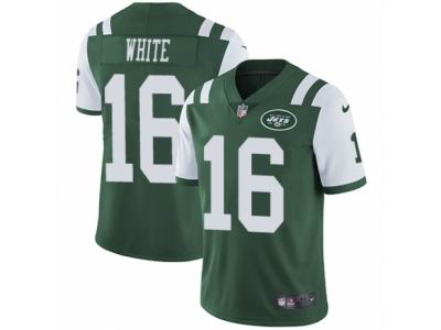 Youth Nike New York Jets #16 Myles White Green Team Color Vapor Untouchable Limited Player NFL Jersey