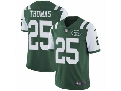 Youth Nike New York Jets #25 Shamarko Thomas Green Vapor Untouchable Limited Player NFL Jersey