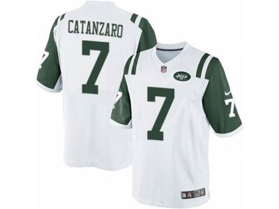 Youth Nike New York Jets #7 Chandler Catanzaro Limited White NFL Jersey