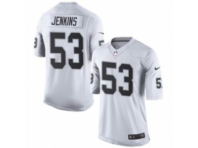 Youth Nike Oakland Raiders #53 Jelani Jenkins Limited White NFL Jersey