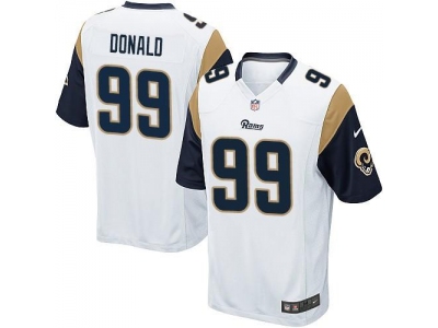 Youth Nike St. Louis Rams #99 Aaron Donald white game jerseys