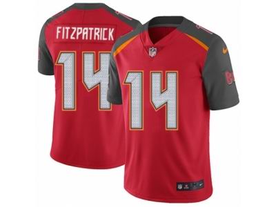 Youth Nike Tampa Bay Buccaneers #14 Ryan Fitzpatrick Red Team Color Vapor Untouchable Limited Player NFL Jersey