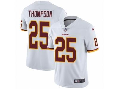 Youth Nike Washington Redskins #25 Chris Thompson Vapor Untouchable Limited White NFL Jersey