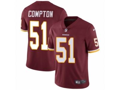 Youth Nike Washington Redskins #51 Will Compton Vapor Untouchable Limited Burgundy Red Jersey