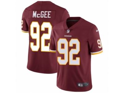 Youth Nike Washington Redskins #92 Stacy McGee Vapor Untouchable Limited Burgundy Red Jersey