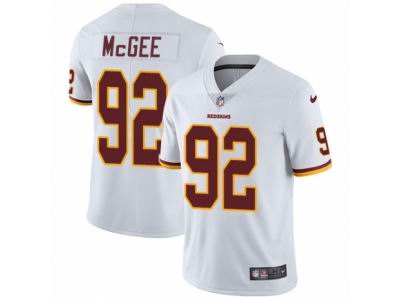 Youth Nike Washington Redskins #92 Stacy McGee Vapor Untouchable Limited White Jersey