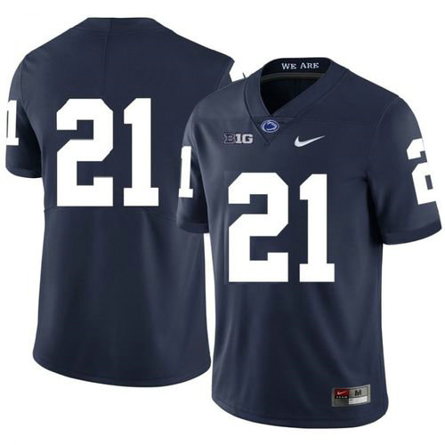 Youth Penn State Nittany Lions #21 Noah Cain Navy Football Jersey