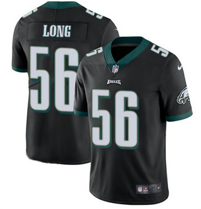 Youth Philadelphia Eagles #56 Chris Long Black Vapor Untouchable Limited Stitched Football Jersey