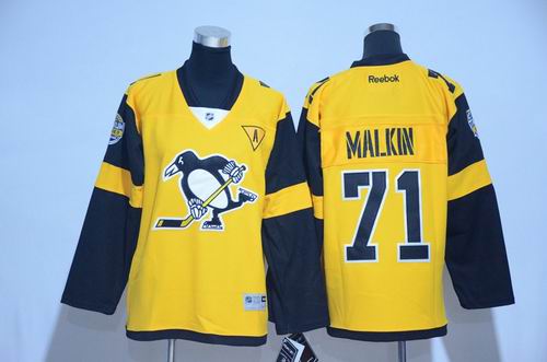 Youth Pittsburgh Penguins #71 Evgeni Malkin 2017 Stadium Series Jersey
