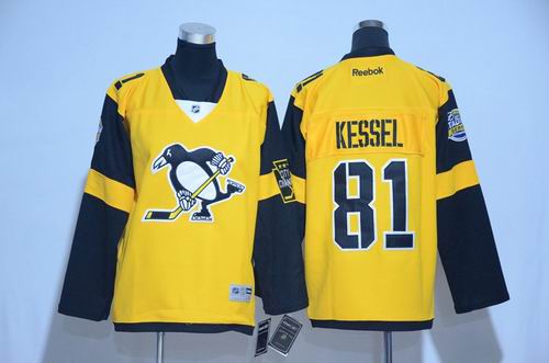 Youth Pittsburgh Penguins #81 Phil Kessel 2017 Stadium Series Jersey