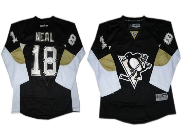 Youth Pittsburgh Penguins 18 James Neal Black Jersey