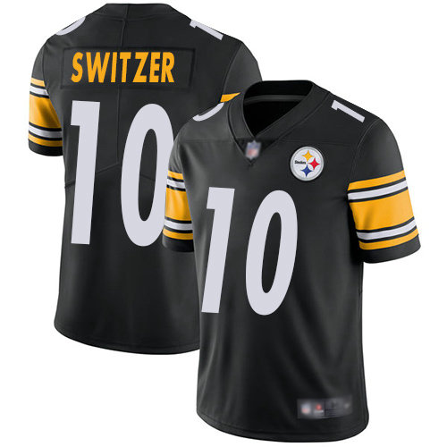 Youth Pittsburgh Steelers #10 Ryan Switzer Black Vapor Limited Jersey