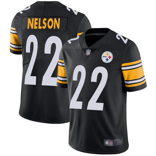 Youth Pittsburgh Steelers Steven Nelson #22 NFL Vapor limited Black Jersey