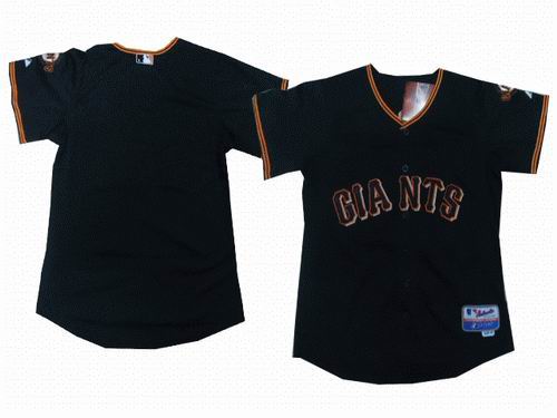 Youth San Francisco Giants blank black Jersey