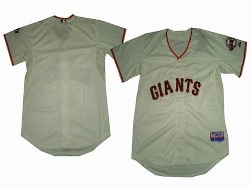 Youth San Francisco Giants blank cream Jersey