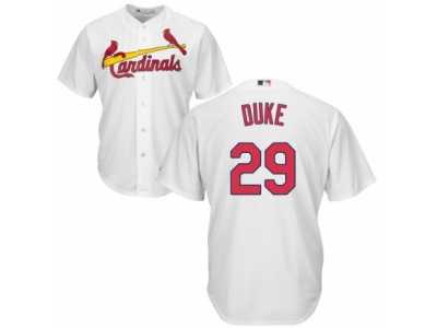 Youth St. Louis Cardinals #29 Zach Duke White Jersey