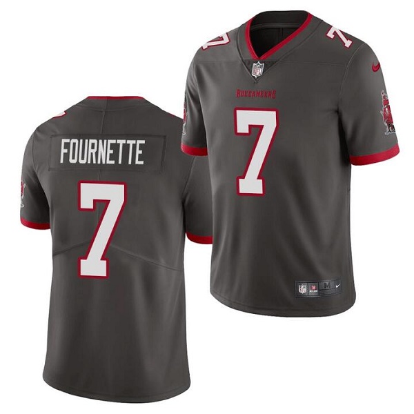 Youth Tampa Bay Buccaneers #7 Leonard Fournette Grey Vapor Untouchable Limited Stitched Jersey