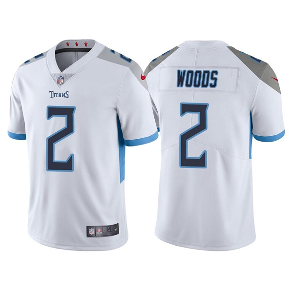 Youth Tennessee Titans #2 Robert Woods White Vapor Untouchable Limited Stitched Jersey